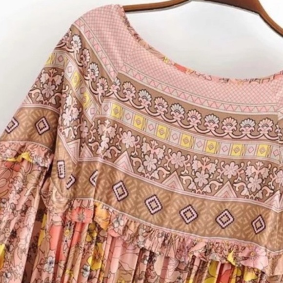 Boho Style Floral Print - Picture 8 of 9